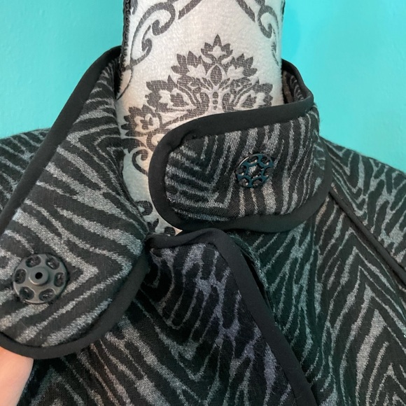 Sandro wool like animal print coat - Picture 4 of 6